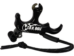 TRU BALL - Tru Ball Release Rave 3-Finger Black (1)